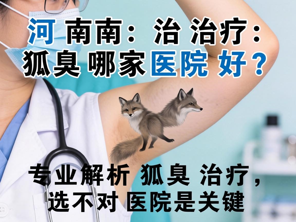 河南治疗狐臭哪家医院好?专业解析狐臭治疗,选对医院是关键 河南治疗狐臭哪家医院好?专业解析狐臭治疗,选对医院是关键