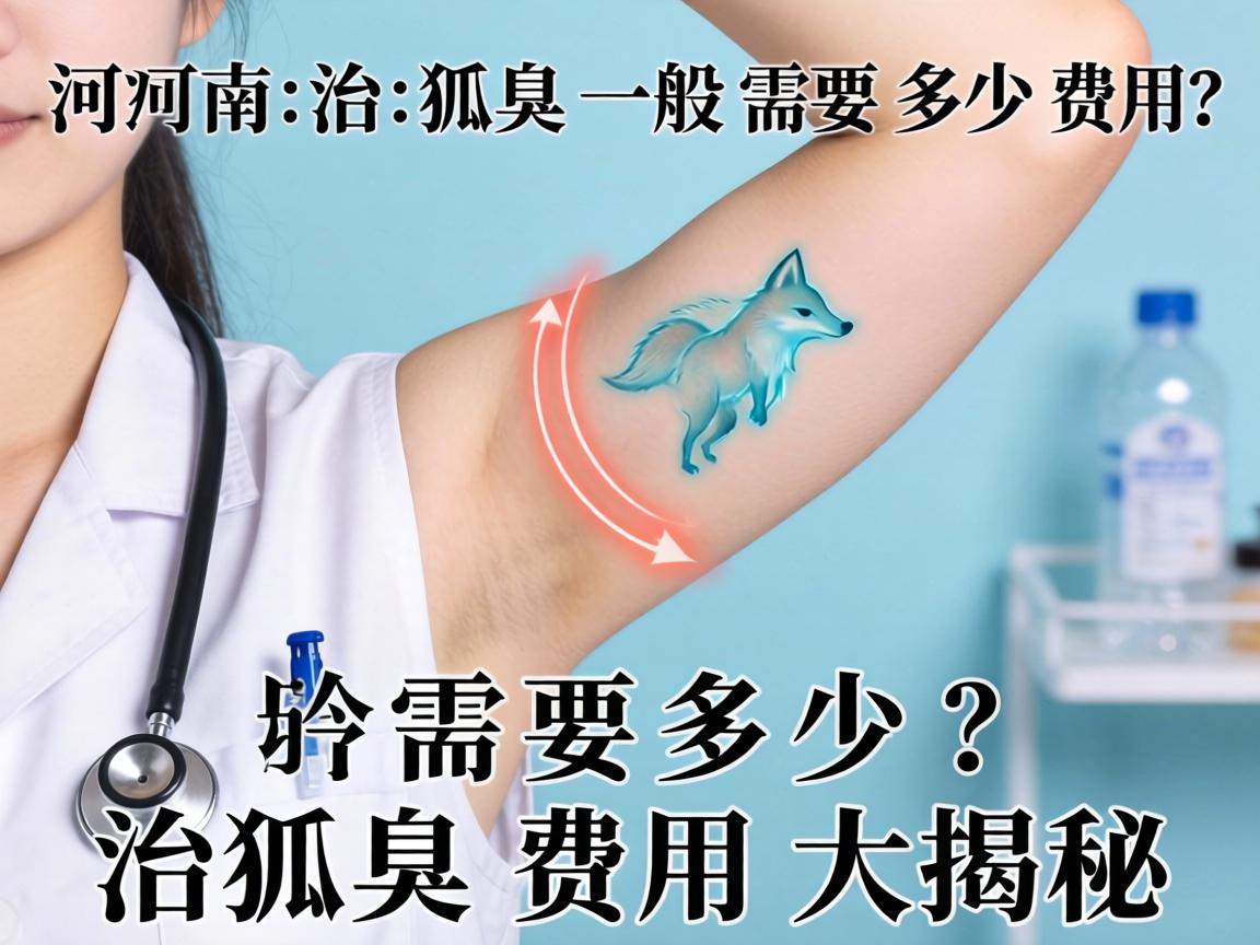 河南治狐臭一般需要多少费用？治狐臭费用大揭秘