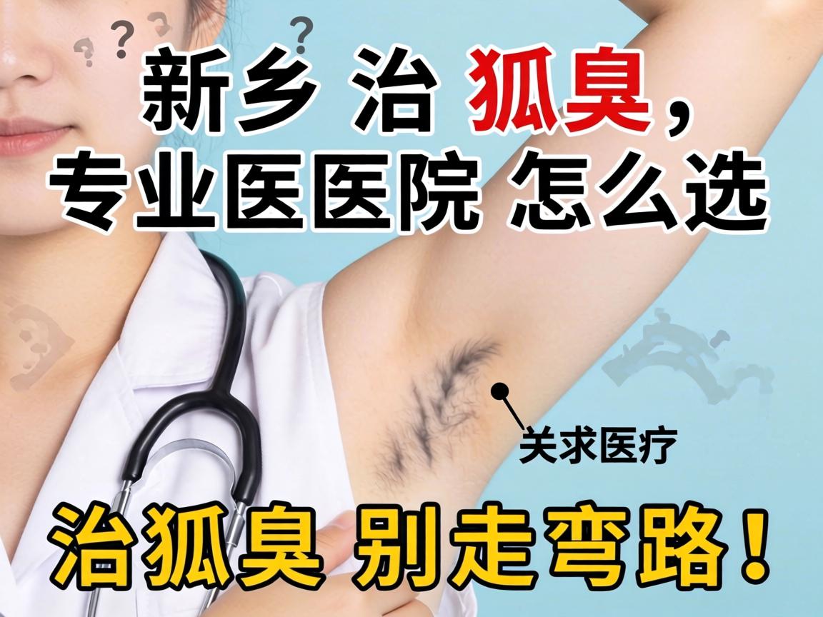 新乡治狐臭，专业医院怎么选？治狐臭别走弯路！