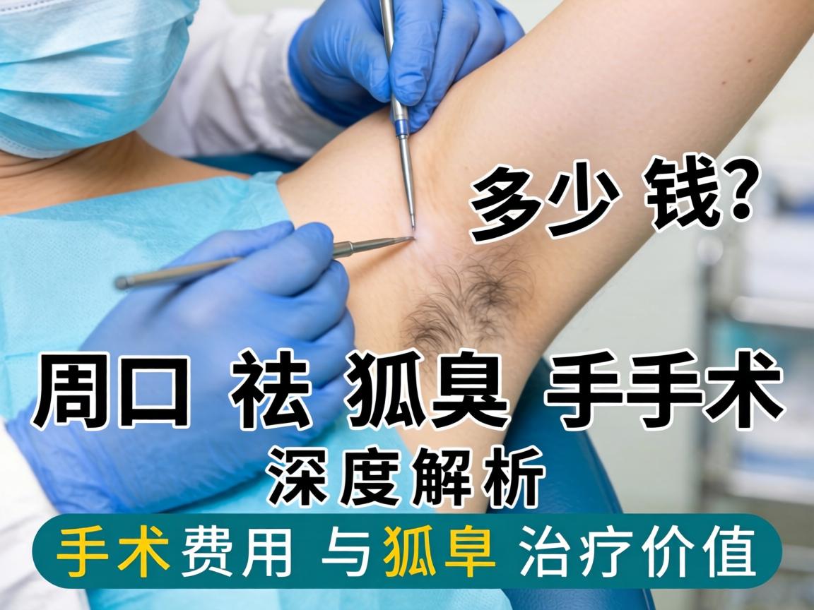 周口祛狐臭手术多少钱?深度解析手术费用与狐臭治疗价值 周口祛狐臭手术多少钱?深度解析手术费用与狐臭治疗价值