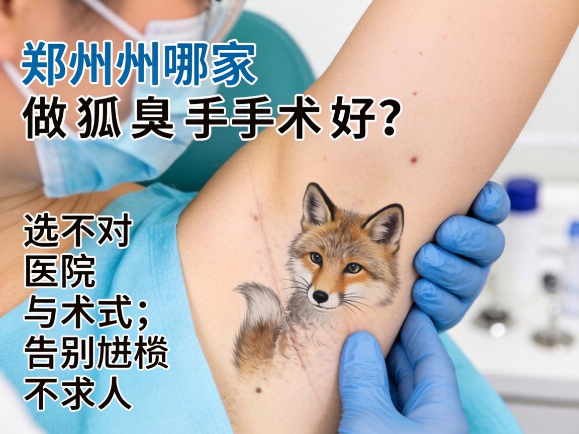郑州哪家做狐臭手术好?选对医院与术式,告别尴尬不求人 郑州哪家做狐臭手术好?选对医院与术式,告别尴尬不求人
