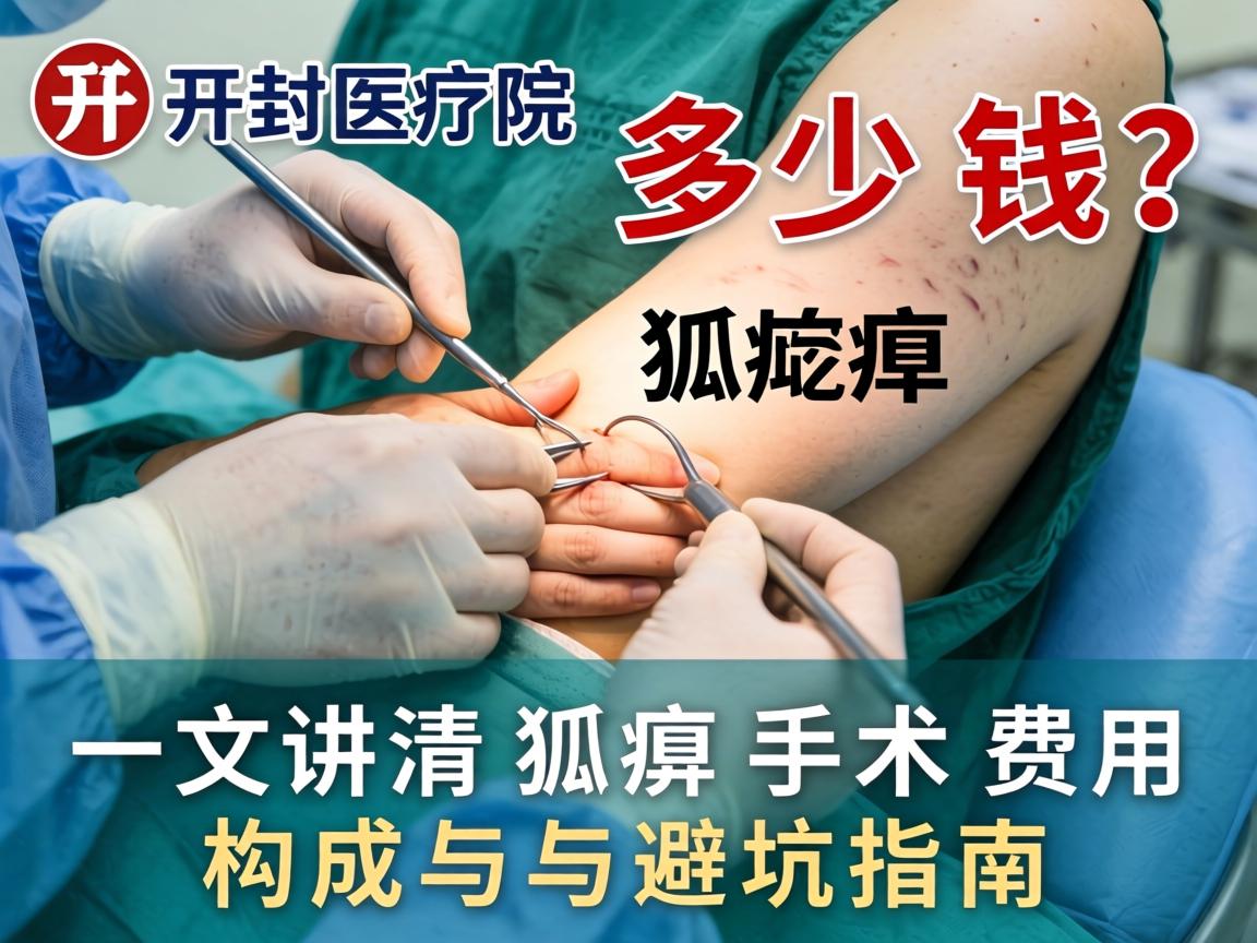开封医院狐臭手术多少钱?一文讲清狐臭手术费用构成与避坑指南 开封医院狐臭手术多少钱?一文讲清狐臭手术费用构成与避坑指南