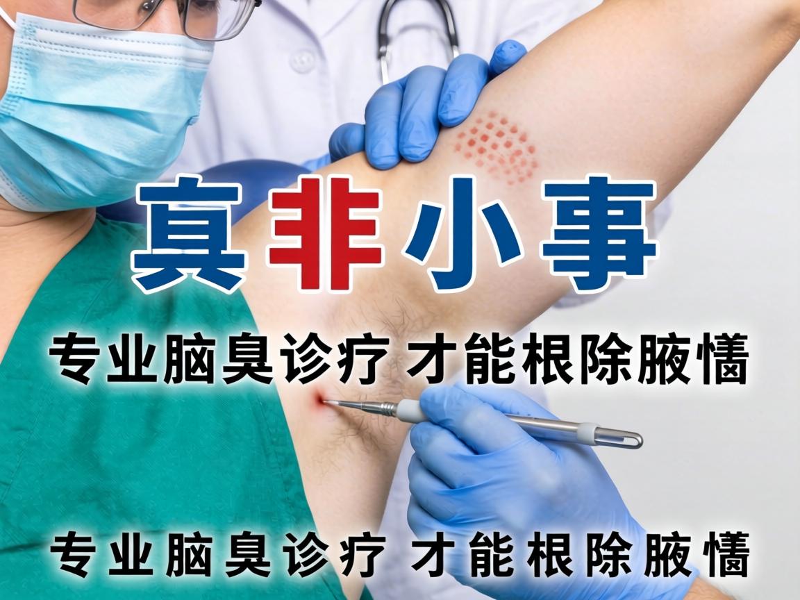 腋臭手术非小事，专业腋臭诊疗才能根除腋恼