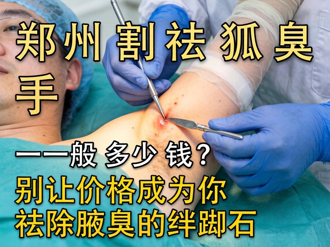 郑州割狐臭手术一般多少钱?别让价格成为你祛除腋臭的绊脚石 郑州割狐臭手术一般多少钱?别让价格成为你祛除腋臭的绊脚石