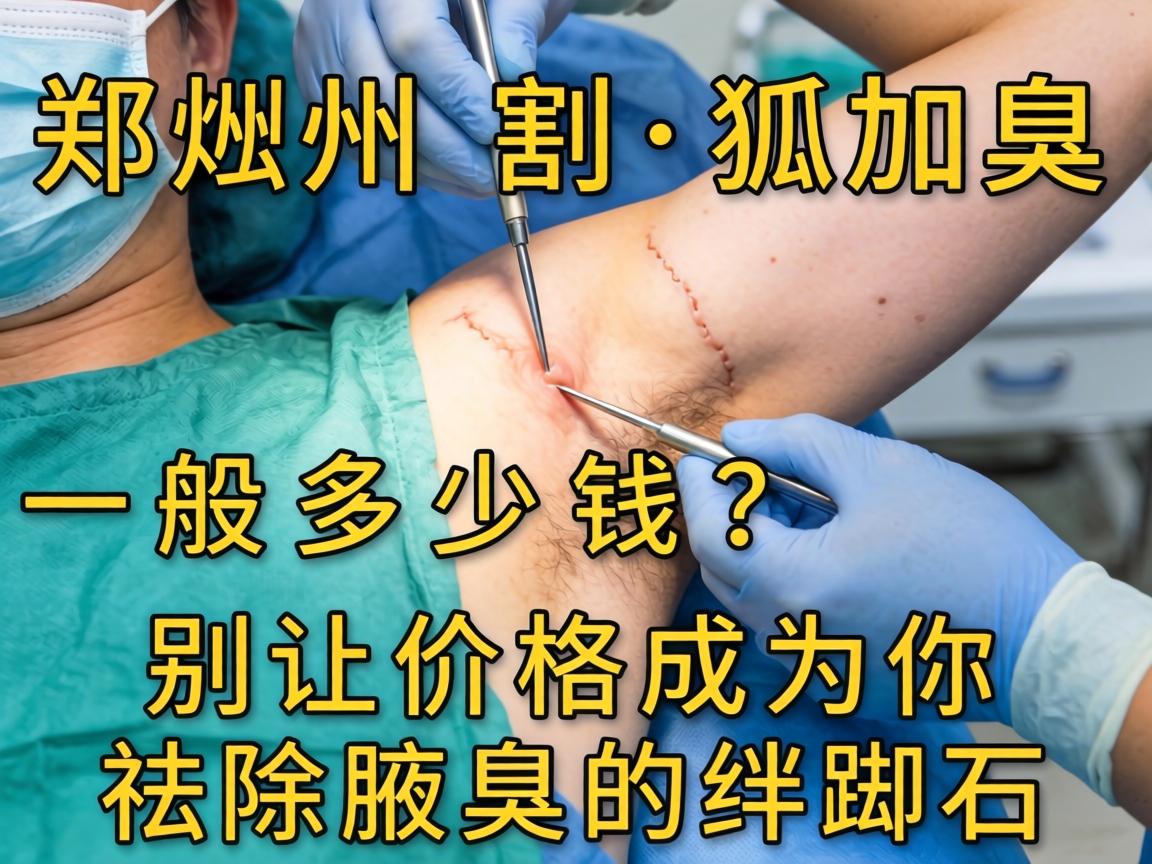 郑州割狐臭手术一般多少钱?别让价格成为你祛除腋臭的绊脚石 郑州割狐臭手术一般多少钱?别让价格成为你祛除腋臭的绊脚石