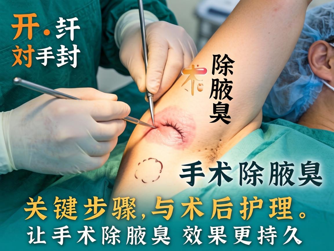 开封手术除腋臭,手术除腋臭的关键步骤与术后护理,让手术除腋臭效果更持久 开封手术除腋臭,手术除腋臭的关键步骤与术后护理,让手术除腋臭效果更持久