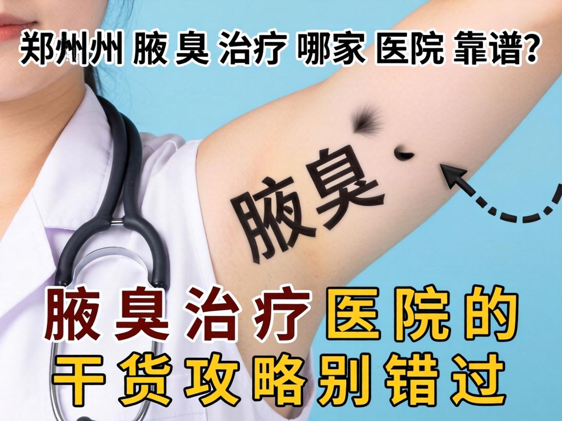 郑州腋臭治疗哪家医院靠谱?腋臭治疗医院的干货攻略别错过 郑州腋臭治疗哪家医院靠谱?腋臭治疗医院的干货攻略别错过