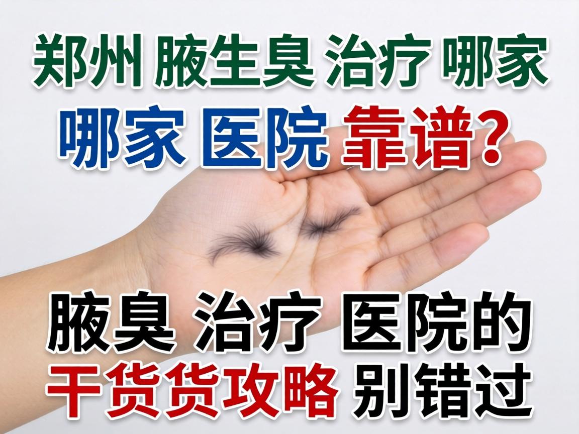郑州腋臭治疗哪家医院靠谱?腋臭治疗医院的干货攻略别错过 郑州腋臭治疗哪家医院靠谱?腋臭治疗医院的干货攻略别错过
