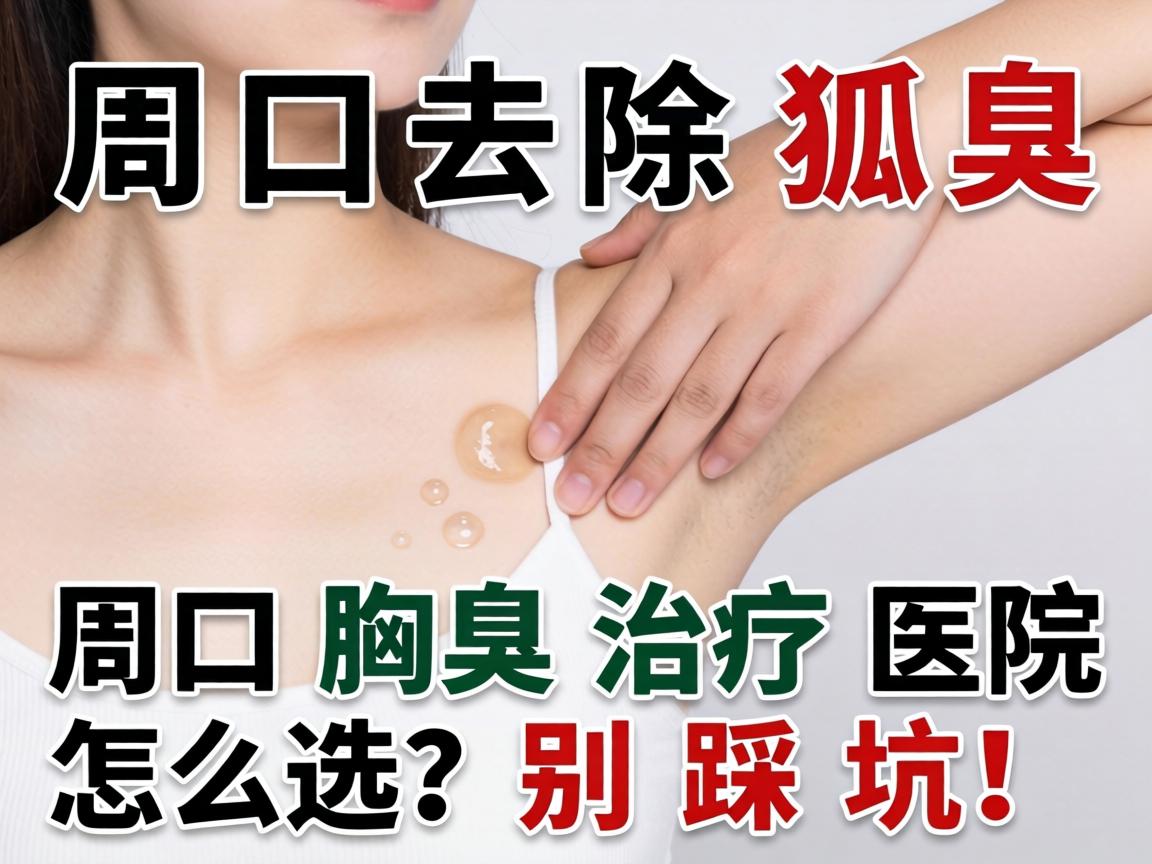周口去除狐臭，周口腋臭治疗医院怎么选？别踩坑！