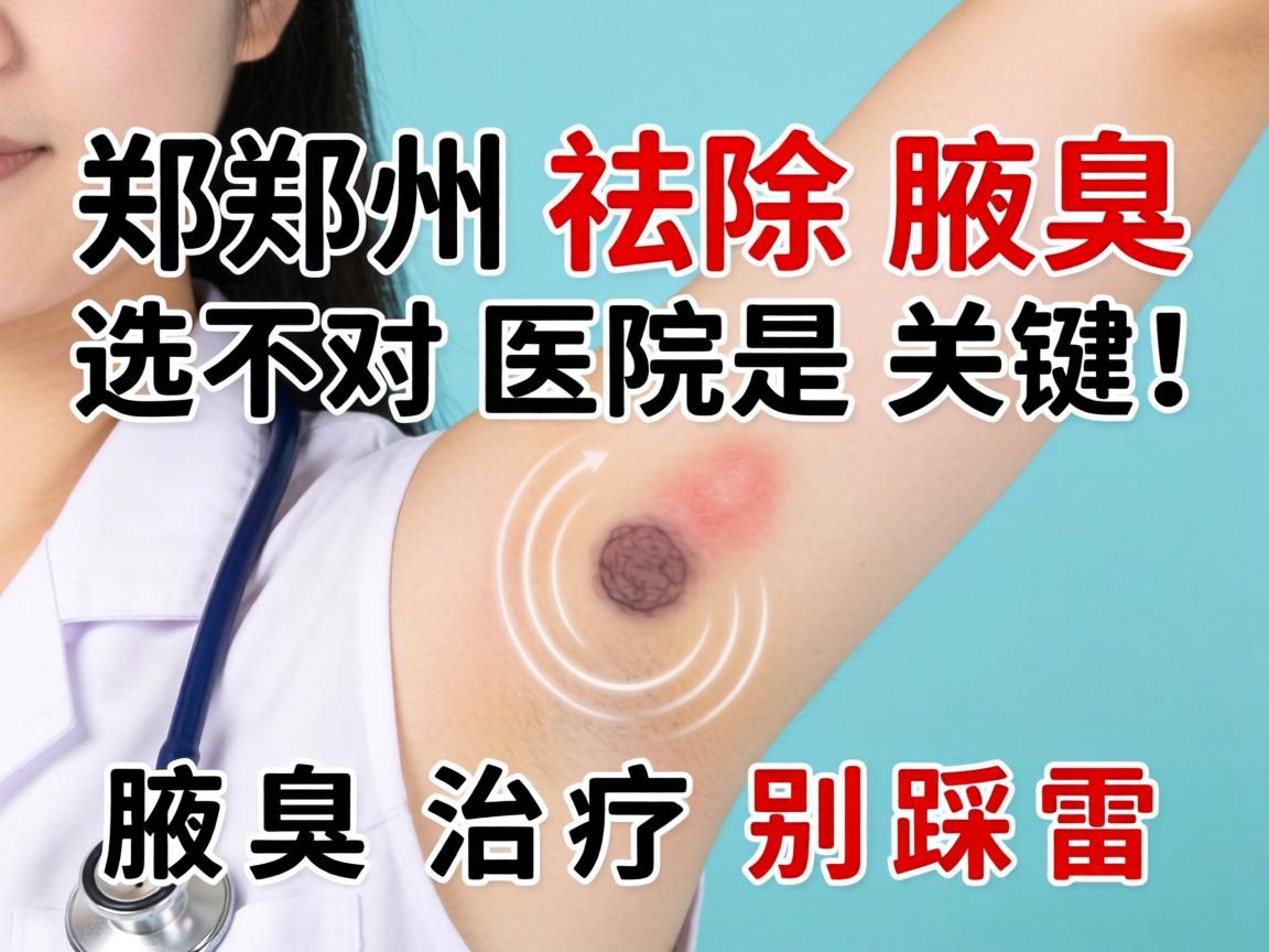 郑州祛除腋臭,选对医院是关键!腋臭治疗别踩雷 郑州祛除腋臭,选对医院是关键!腋臭治疗别踩雷
