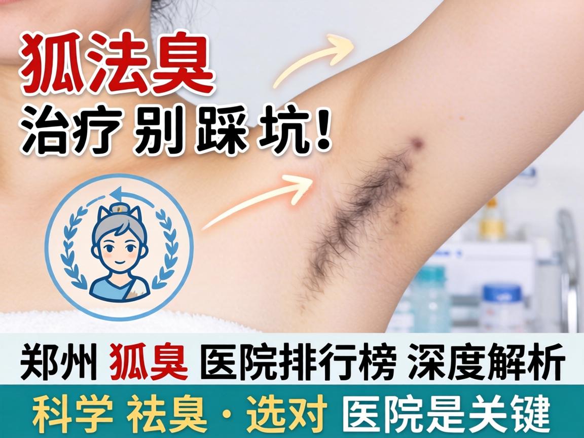 狐臭治疗别踩坑!郑州狐臭医院排行榜深度解析,科学祛臭,选对医院是关键 狐臭治疗别踩坑!郑州狐臭医院排行榜深度解析,科学祛臭,选对医院是关键