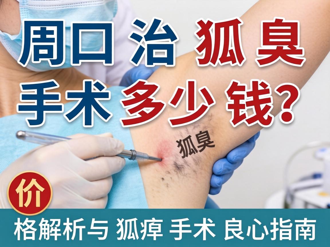 周口治狐臭手术多少钱？价格解析与狐臭手术良心指南