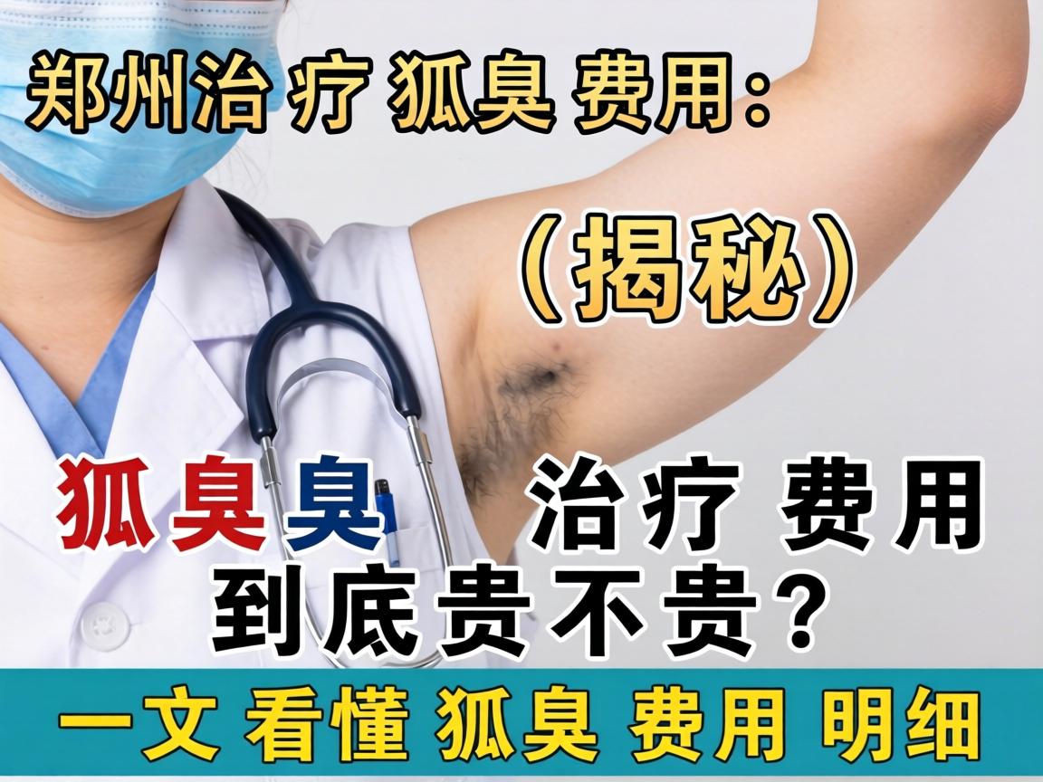 郑州治疗狐臭费用揭秘，狐臭治疗费用到底贵不贵？一文看懂狐臭费用明细