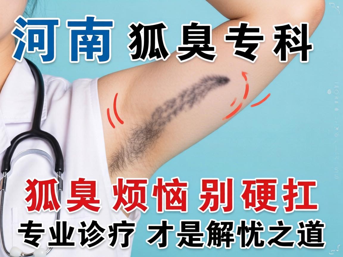 河南狐臭专科，狐臭烦恼别硬扛，专业诊疗才是解忧之道