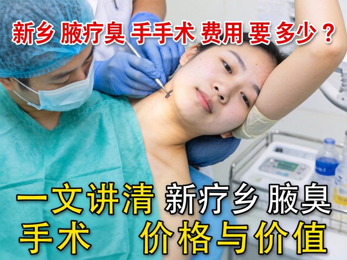 新乡腋臭手术费用要多少?一文讲清新乡腋臭手术价格与价值 新乡腋臭手术费用要多少?一文讲清新乡腋臭手术价格与价值