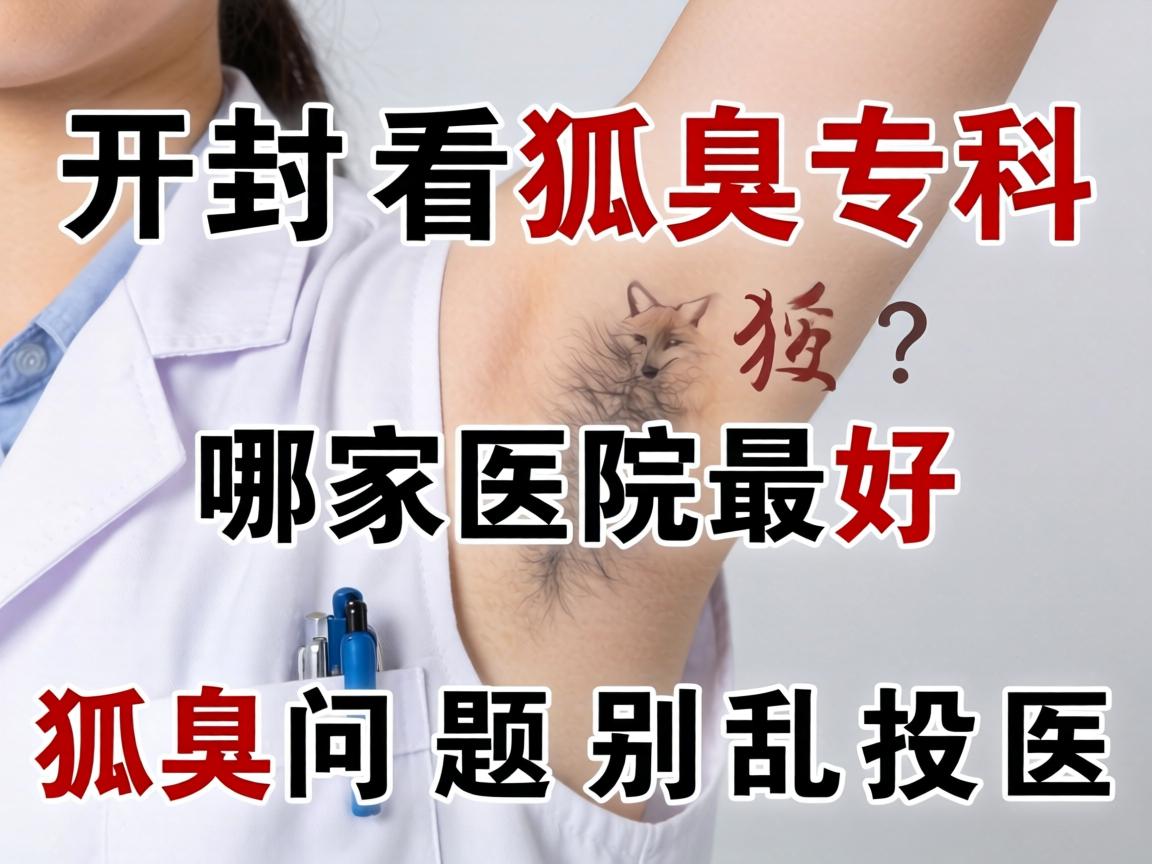 开封看狐臭专科,哪家医院最好?狐臭问题别乱投医 开封看狐臭专科,哪家医院最好?狐臭问题别乱投医