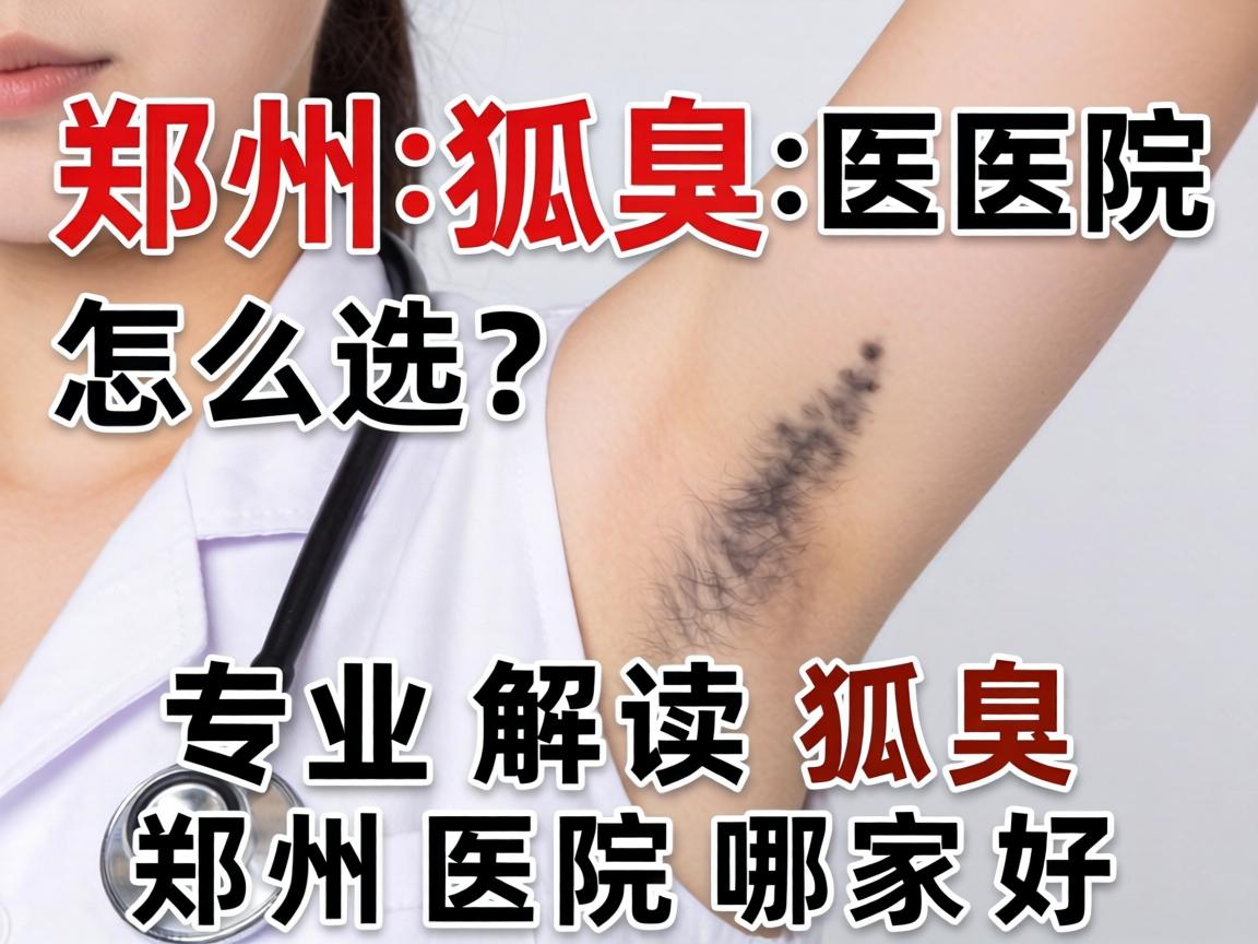 郑州狐臭医院怎么选？专业解读狐臭郑州医院哪家好