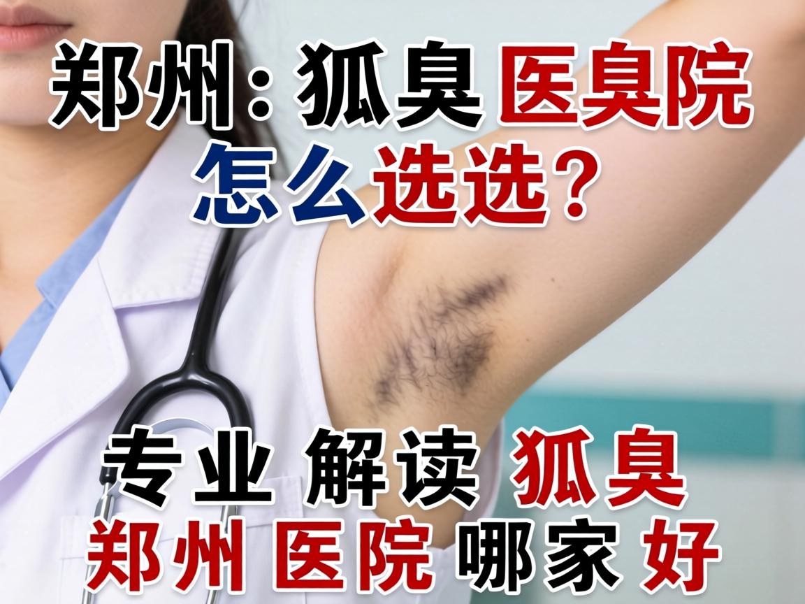 郑州狐臭医院怎么选？专业解读狐臭郑州医院哪家好