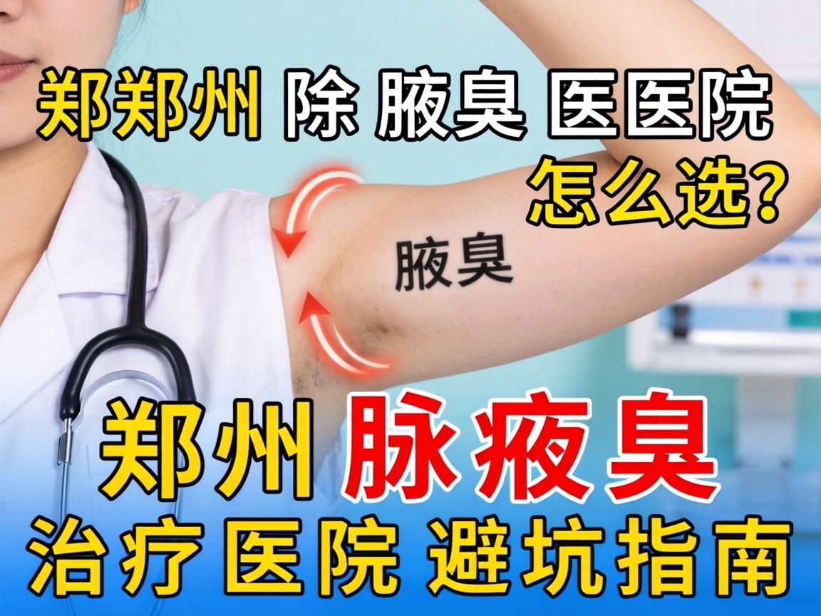 郑州除腋臭医院怎么选?郑州腋臭治疗医院避坑指南 郑州除腋臭医院怎么选?郑州腋臭治疗医院避坑指南