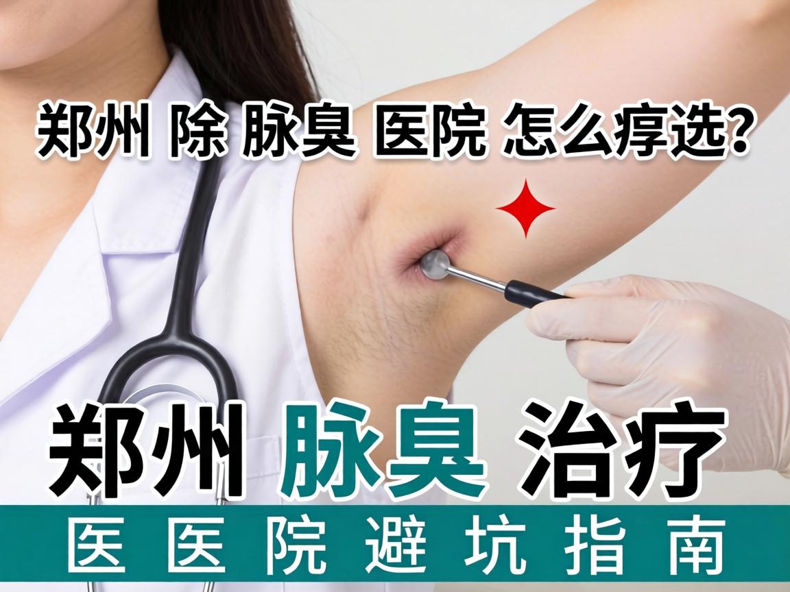 郑州除腋臭医院怎么选?郑州腋臭治疗医院避坑指南 郑州除腋臭医院怎么选?郑州腋臭治疗医院避坑指南
