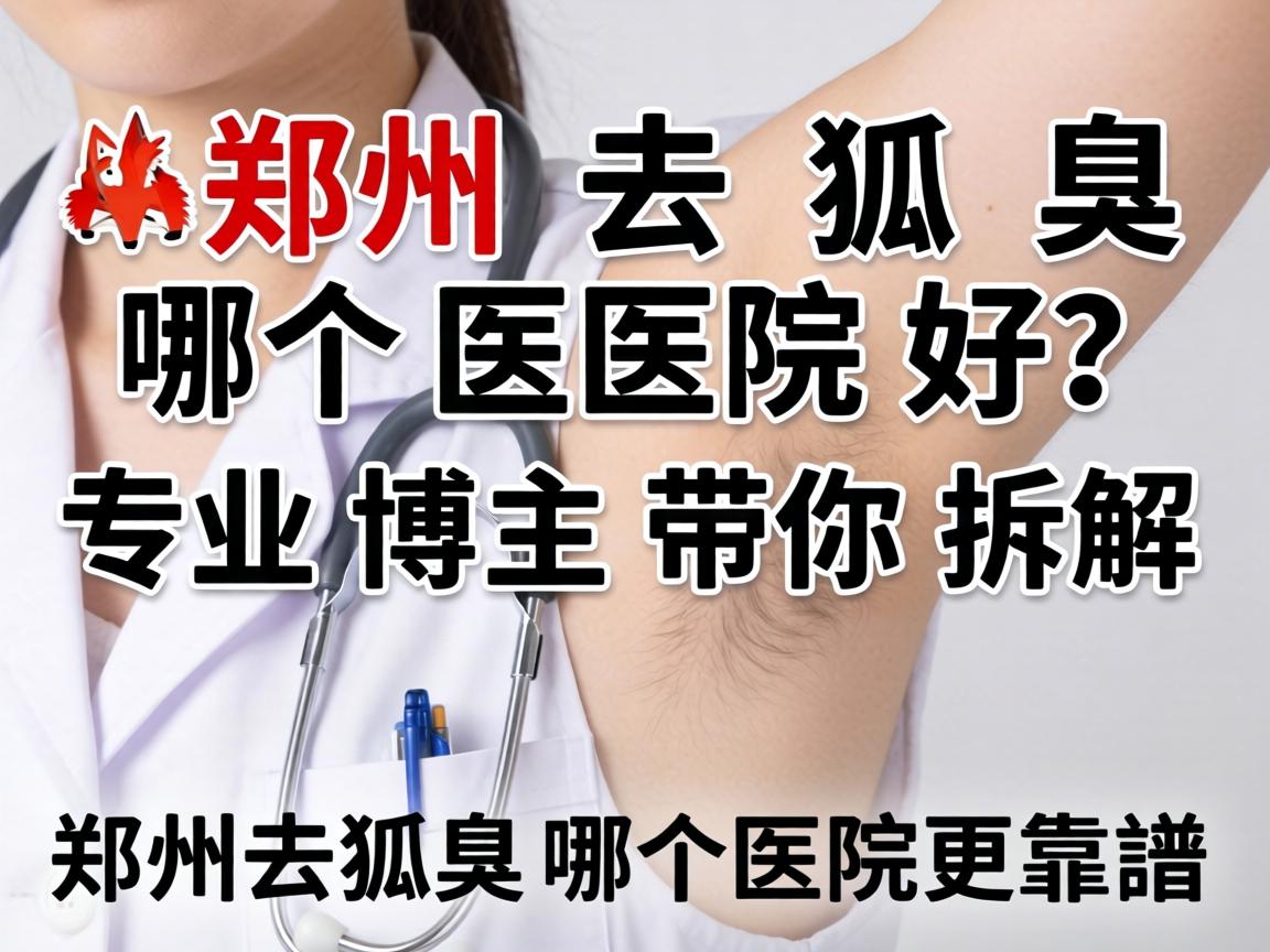郑州去狐臭哪个医院好?专业博主带你拆解郑州去狐臭哪个医院更靠谱 郑州去狐臭哪个医院好?专业博主带你拆解郑州去狐臭哪个医院更靠谱