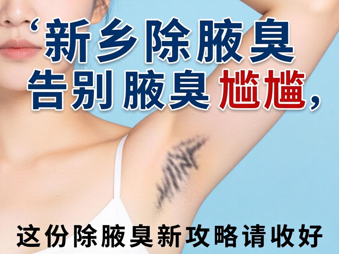 新乡除腋臭，告别腋臭尴尬，这份除腋臭新攻略请收好