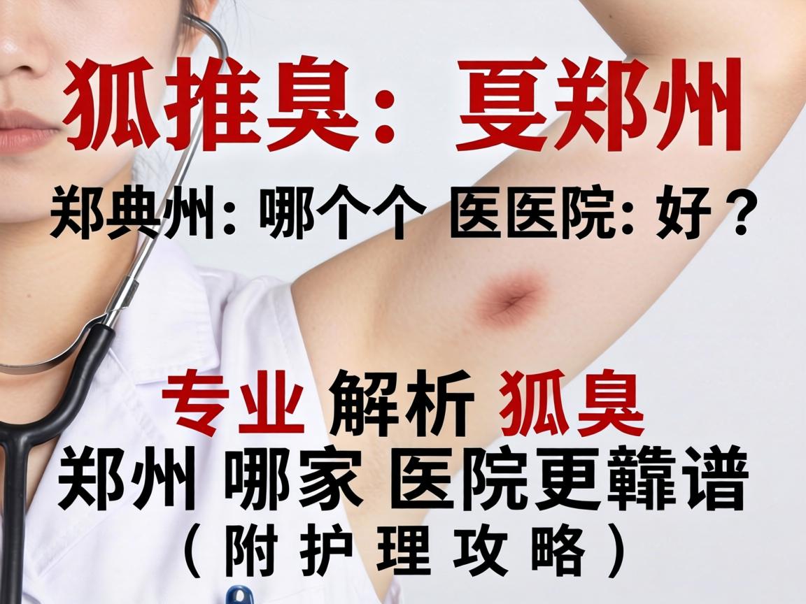 狐臭郑州哪个医院好？专业解析狐臭郑州哪家医院更靠谱（附护理攻略）