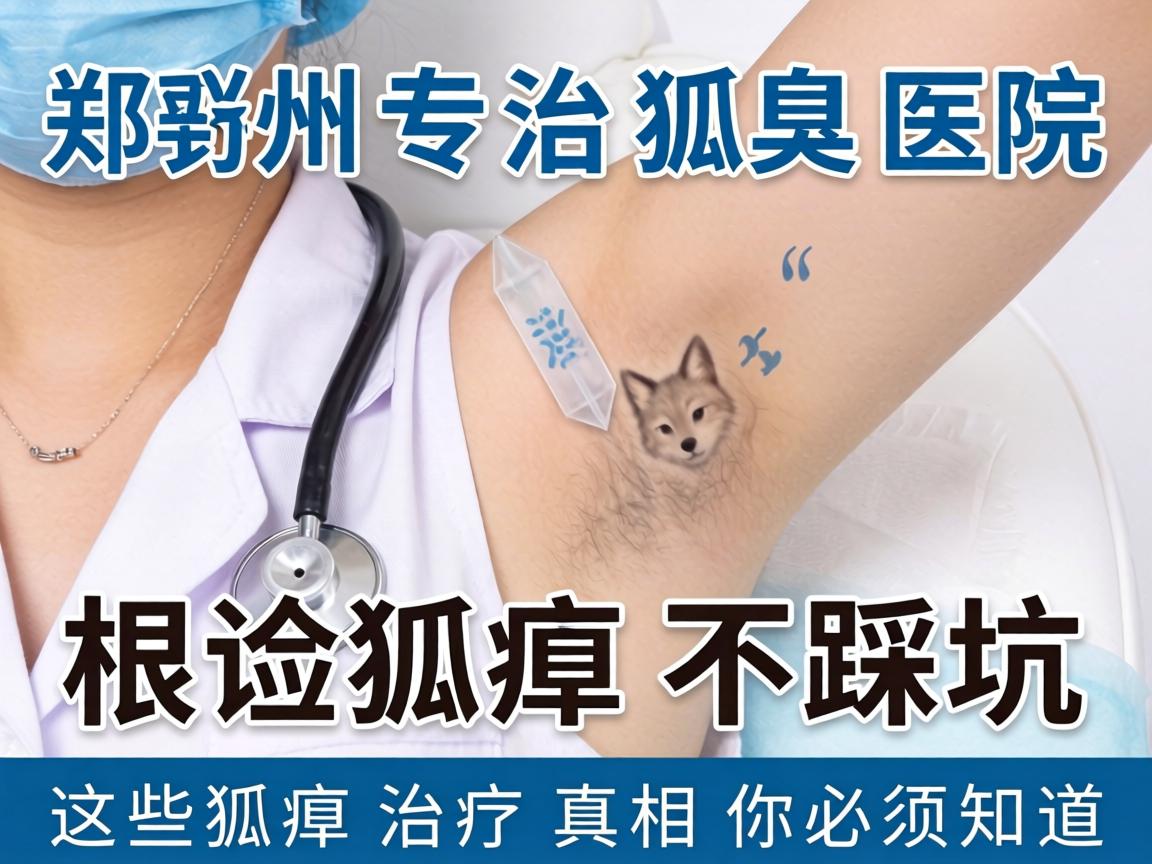 郑州专治狐臭医院，根治狐臭不踩坑，这些狐臭治疗真相你必须知道