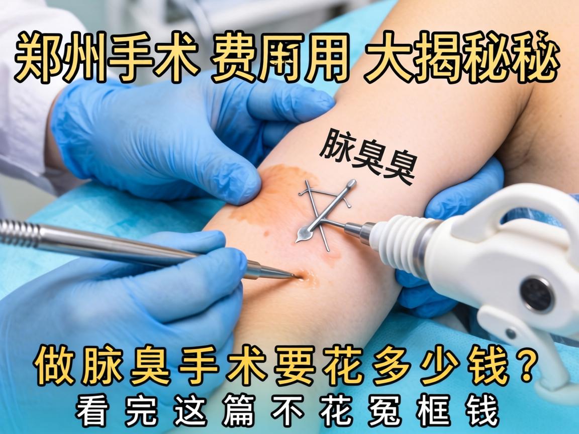 郑州腋臭手术费用大揭秘,做腋臭手术要花多少钱?看完这篇不花冤枉钱 郑州腋臭手术费用大揭秘,做腋臭手术要花多少钱?看完这篇不花冤枉钱