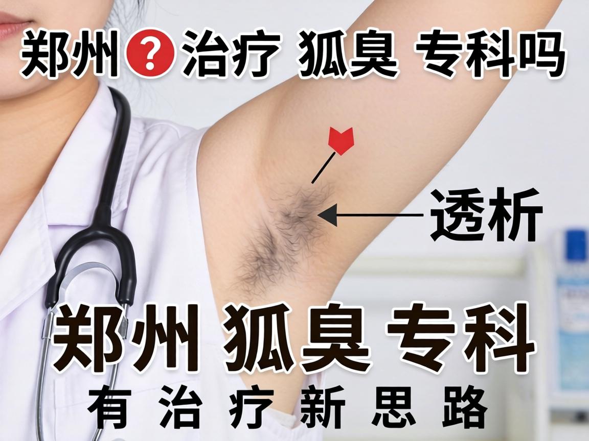 郑州治疗狐臭有专科吗?透析郑州狐臭专科治疗新思路 郑州治疗狐臭有专科吗?透析郑州狐臭专科治疗新思路