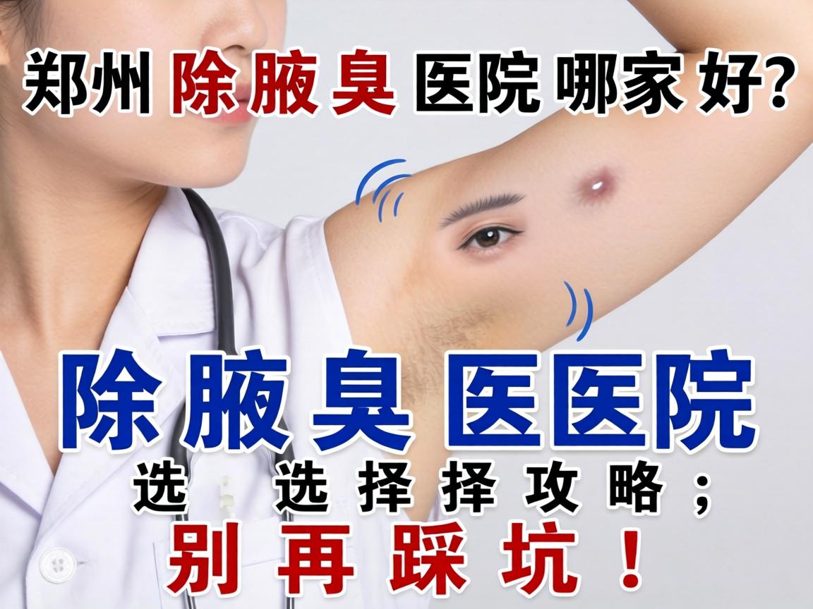 郑州除腋臭医院哪家好?除腋臭医院选择攻略,别再踩坑! 郑州除腋臭医院哪家好?除腋臭医院选择攻略,别再踩坑!