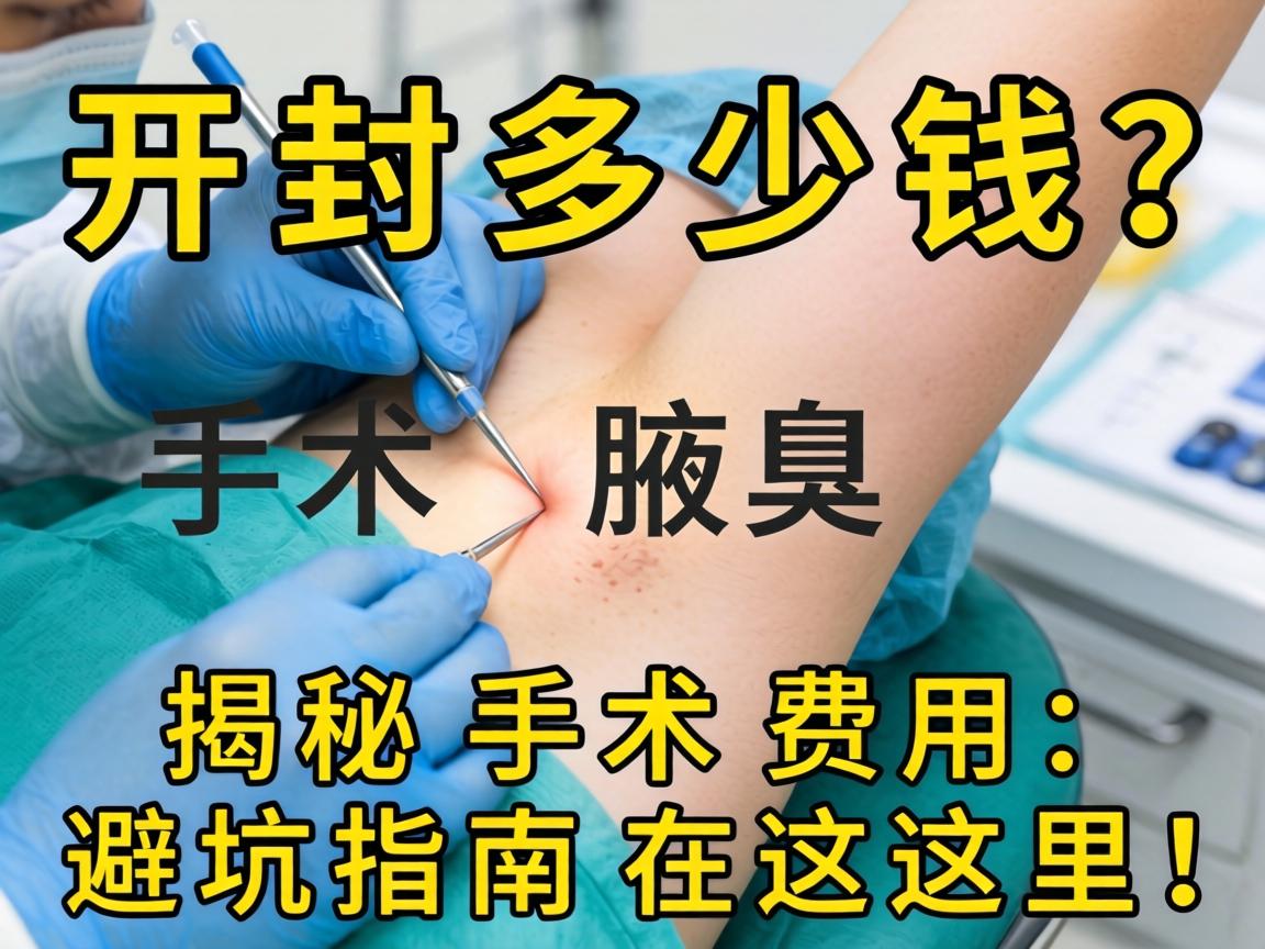 开封腋臭手术多少钱?揭秘手术费用,避坑指南在这里! 开封腋臭手术多少钱?揭秘手术费用,避坑指南在这里!