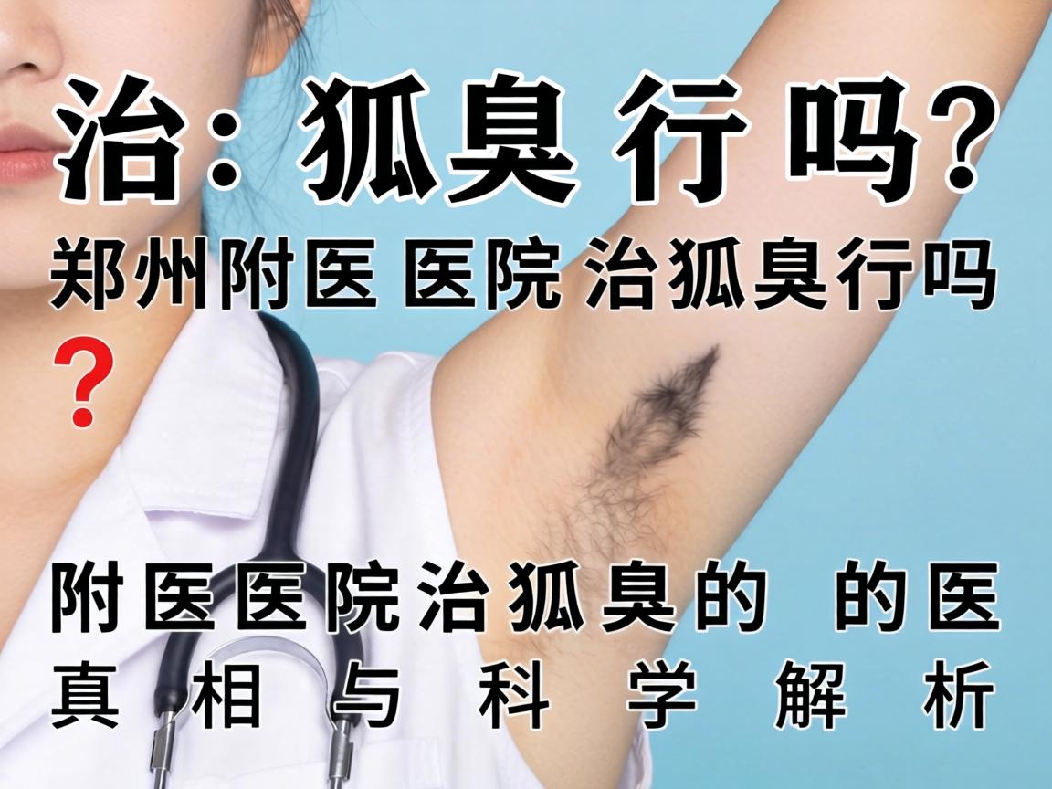 治狐臭行吗?郑州附医医院治狐臭行吗?附医医院治狐臭的真相与科学解析 治狐臭行吗?郑州附医医院治狐臭行吗?附医医院治狐臭的真相与科学解析