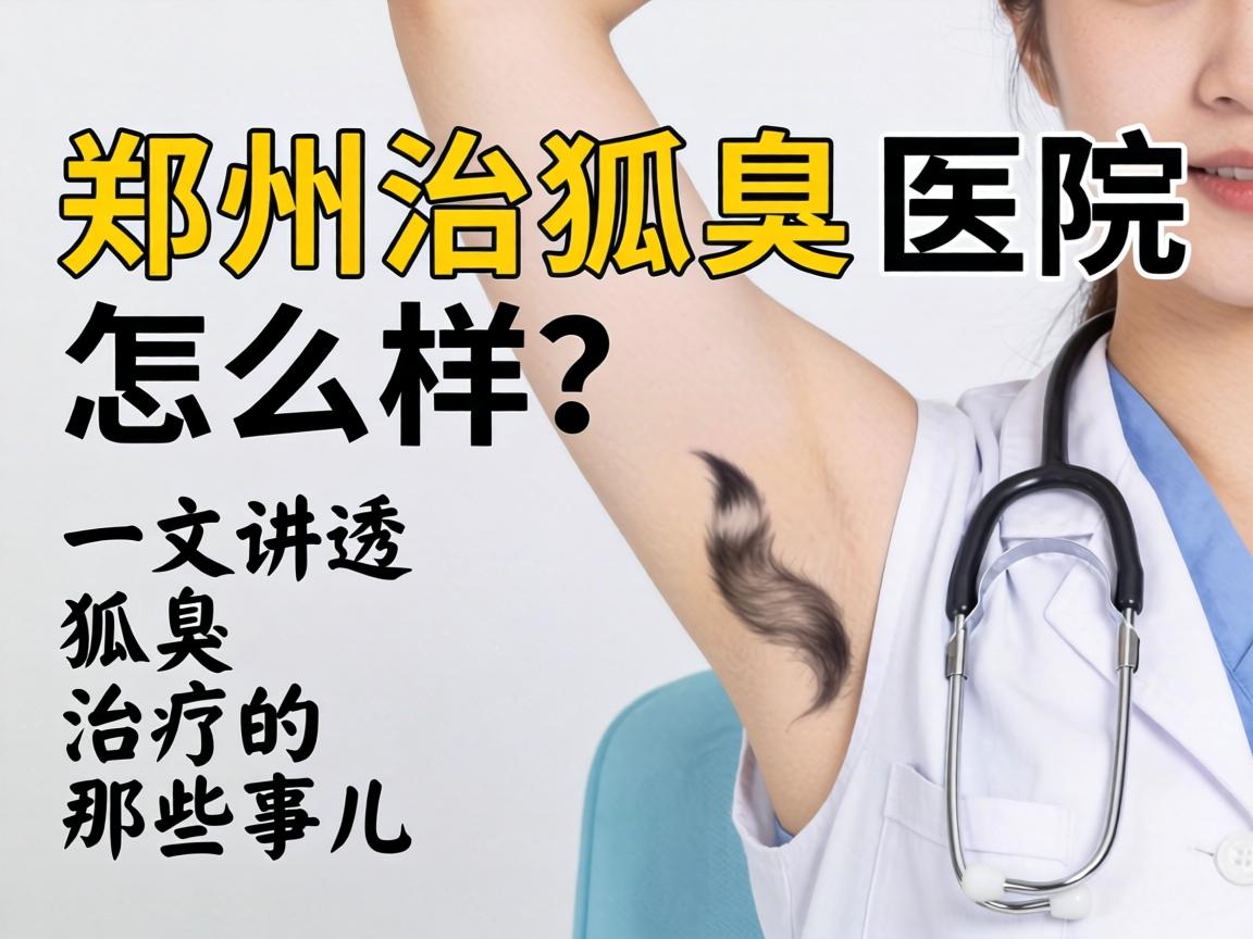 郑州治狐臭医院怎么样?一文讲透狐臭治疗的那些事儿 郑州治狐臭医院怎么样?一文讲透狐臭治疗的那些事儿