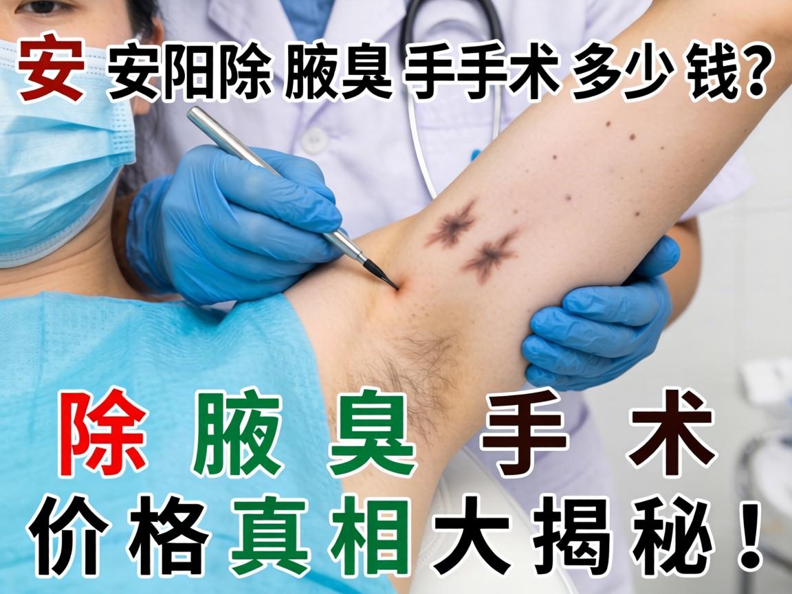 安阳除腋臭手术多少钱?除腋臭手术价格真相大揭秘! 安阳除腋臭手术多少钱?除腋臭手术价格真相大揭秘!