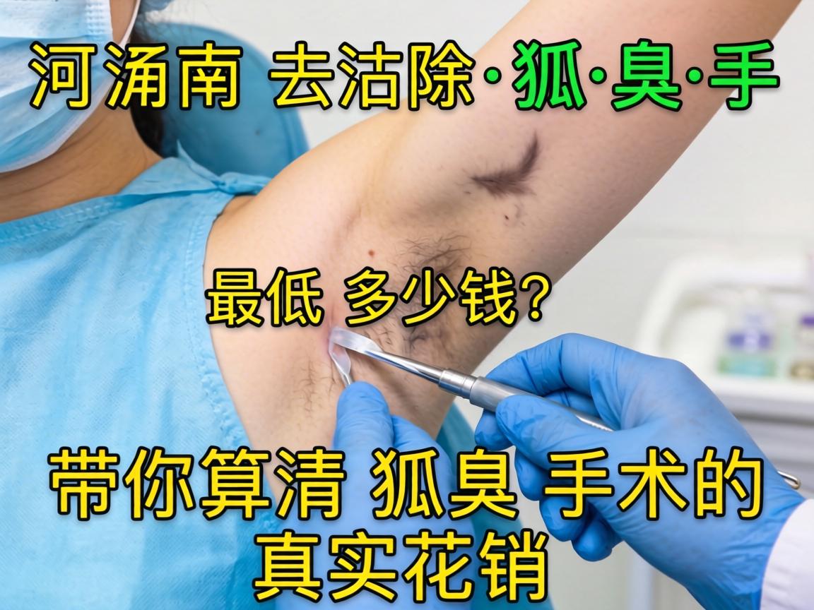 河南去除狐臭手术最低多少钱?带你算清狐臭手术的真实花销 河南去除狐臭手术最低多少钱?带你算清狐臭手术的真实花销