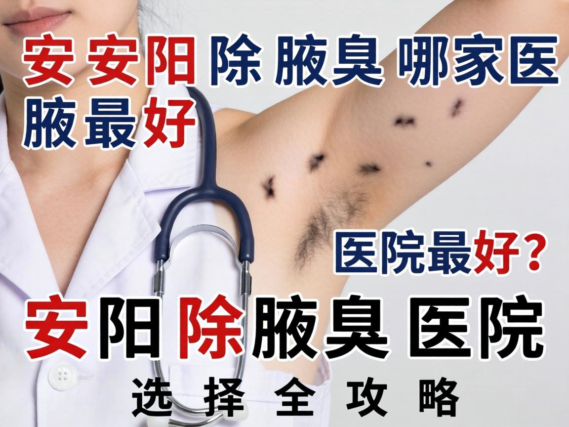 安阳除腋臭哪家医院最好？安阳除腋臭医院选择全攻略