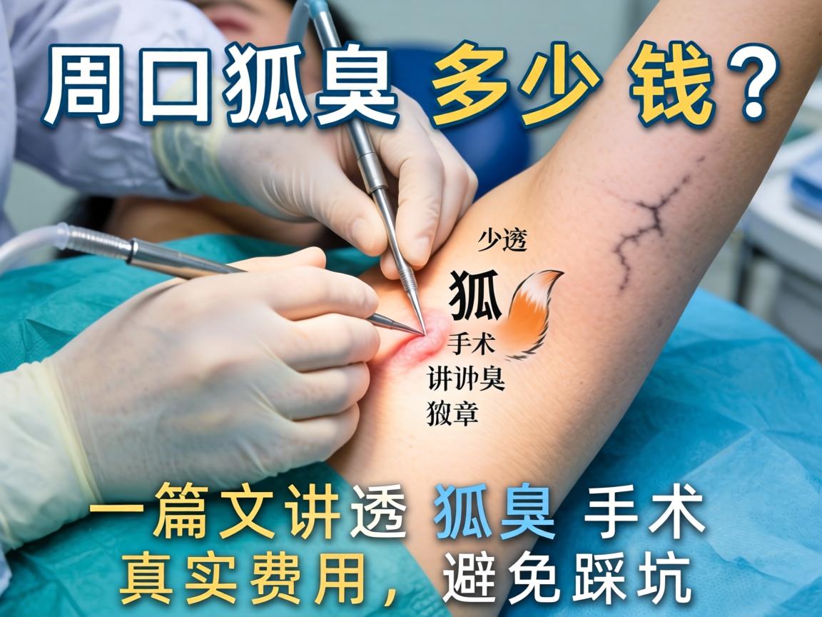 周口狐臭手术多少钱？一篇文章讲透狐臭手术真实费用，避免踩坑