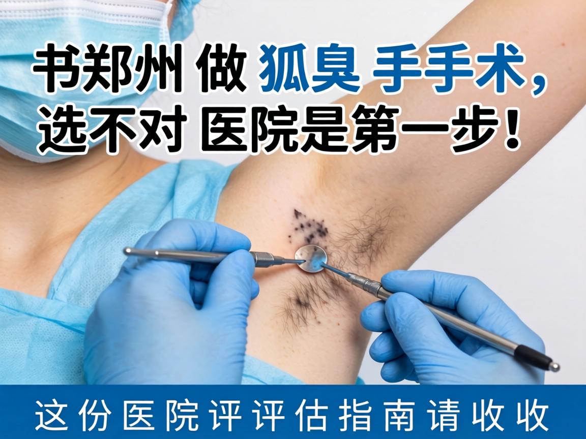 郑州做狐臭手术,选对医院是第一步!这份医院评估指南请收好 郑州做狐臭手术,选对医院是第一步!这份医院评估指南请收好
