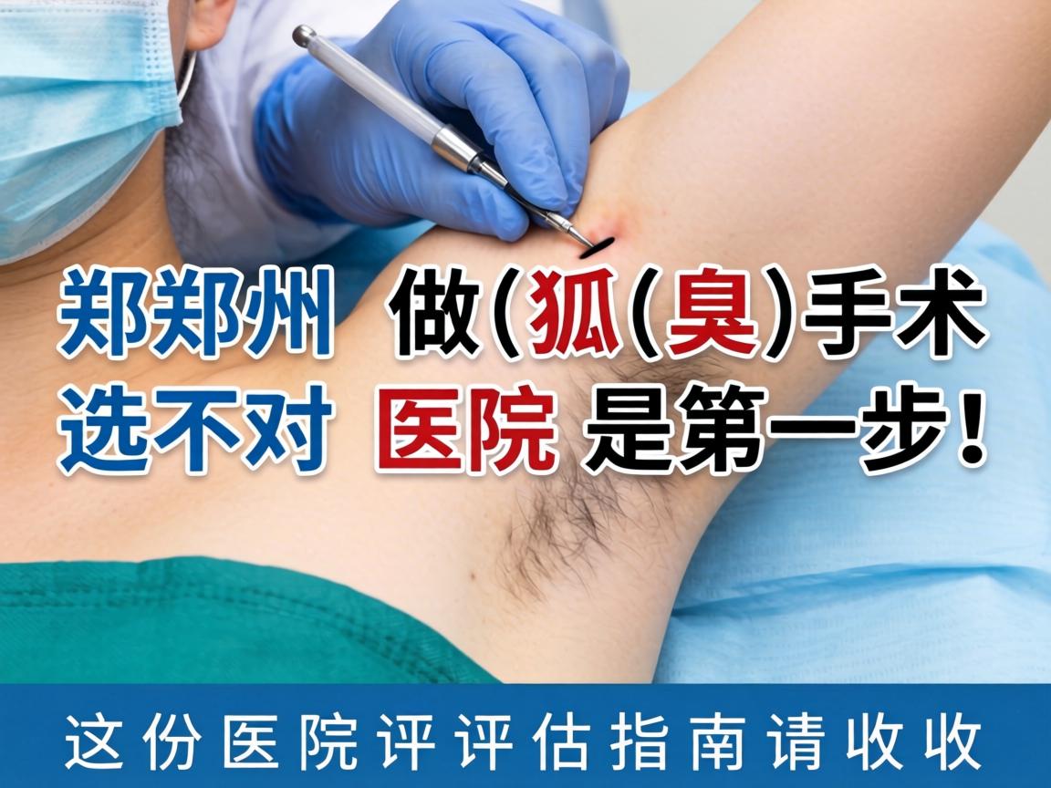 郑州做狐臭手术,选对医院是第一步!这份医院评估指南请收好 郑州做狐臭手术,选对医院是第一步!这份医院评估指南请收好