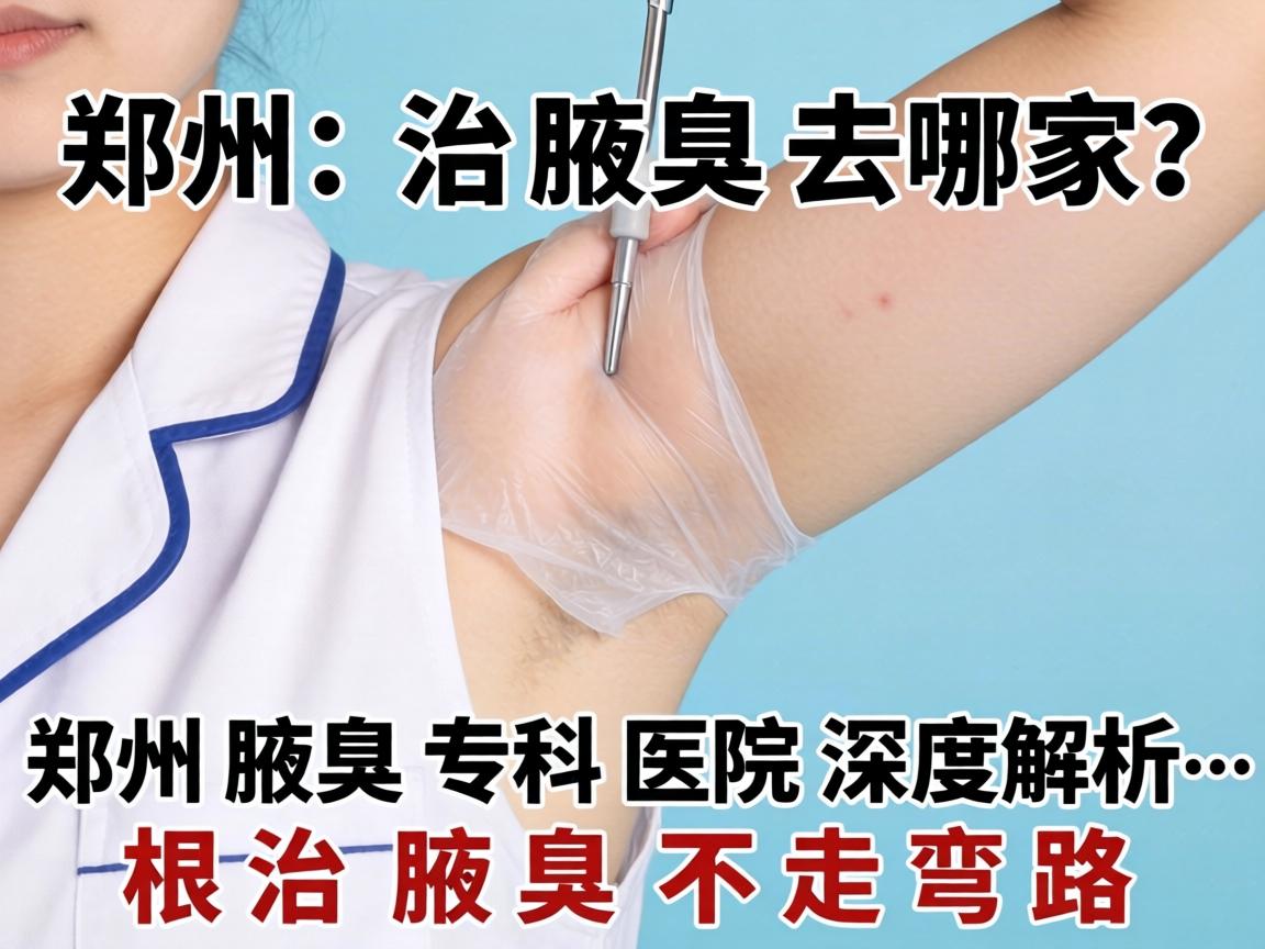 郑州治腋臭去哪家？郑州腋臭专科医院深度解析，根治腋臭不走弯路