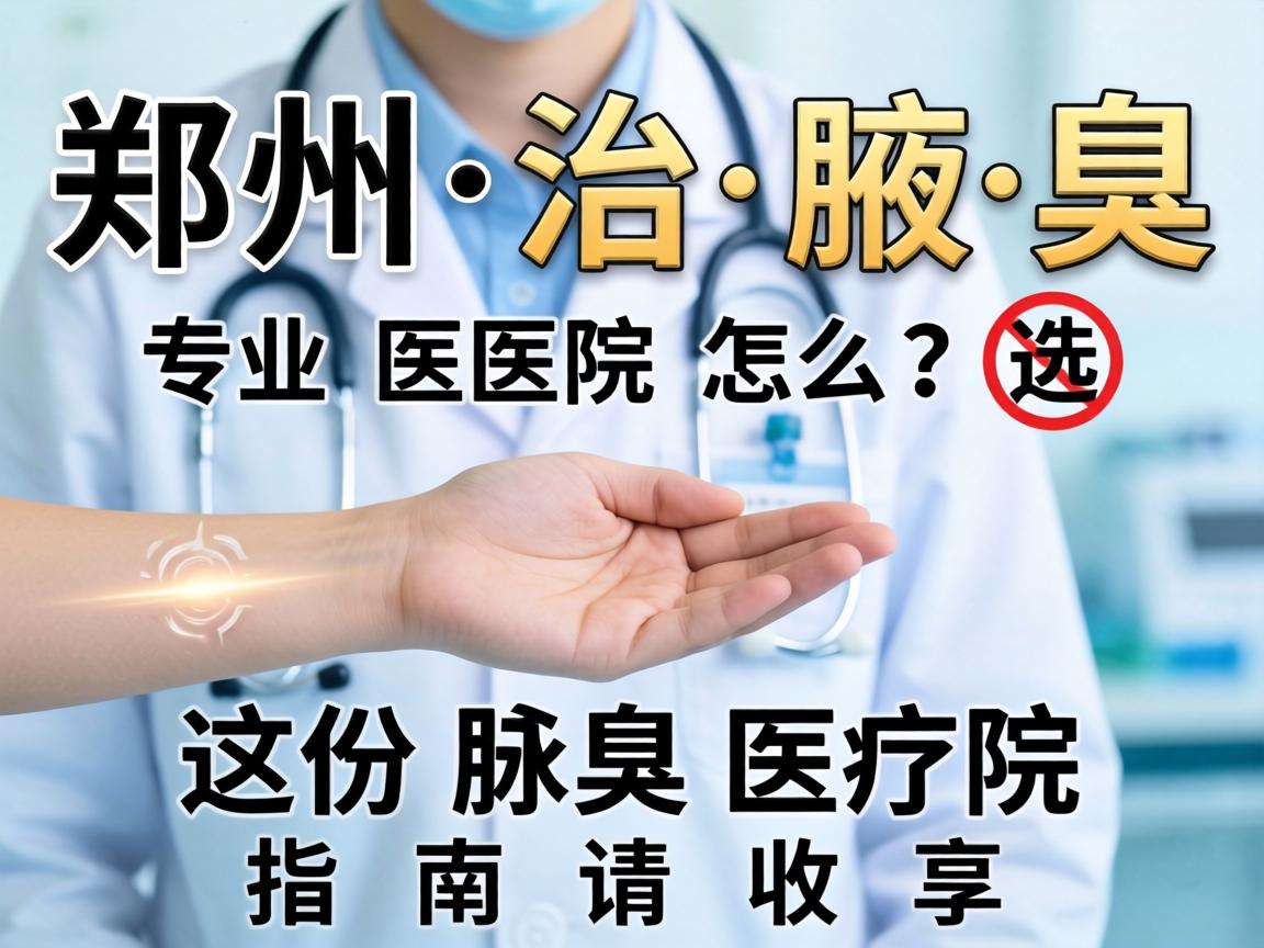 郑州治腋臭,专业医院怎么选?这份腋臭医院指南请收好 郑州治腋臭,专业医院怎么选?这份腋臭医院指南请收好