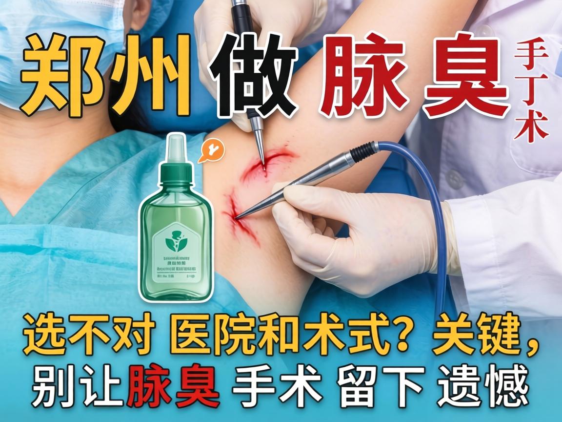 郑州做腋臭手术,选对医院和术式是关键,别让腋臭手术留下遗憾 郑州做腋臭手术,选对医院和术式是关键,别让腋臭手术留下遗憾