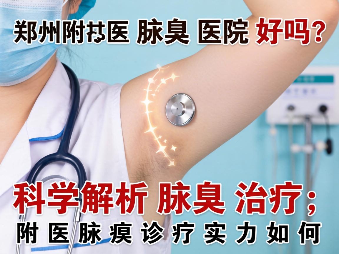 郑州附医腋臭医院好吗？科学解析腋臭治疗，附医腋臭诊疗实力如何？