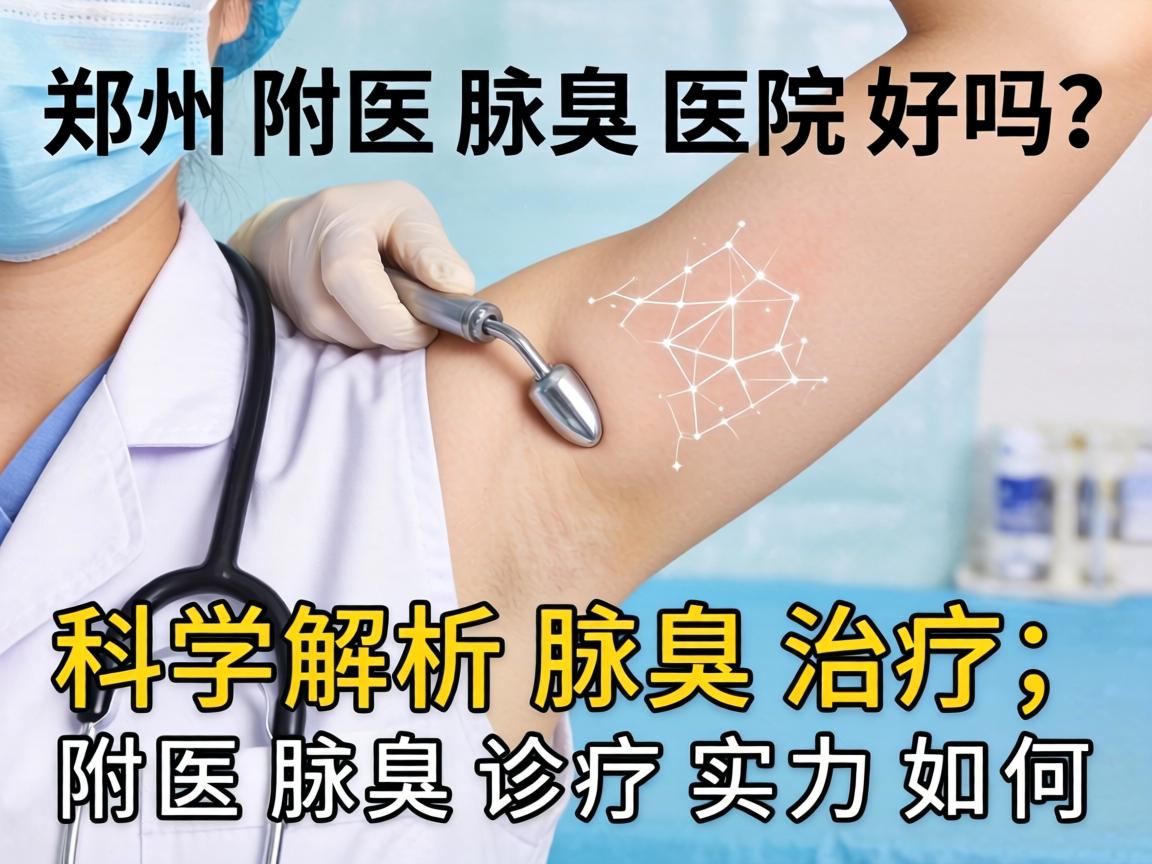 郑州附医腋臭医院好吗？科学解析腋臭治疗，附医腋臭诊疗实力如何？