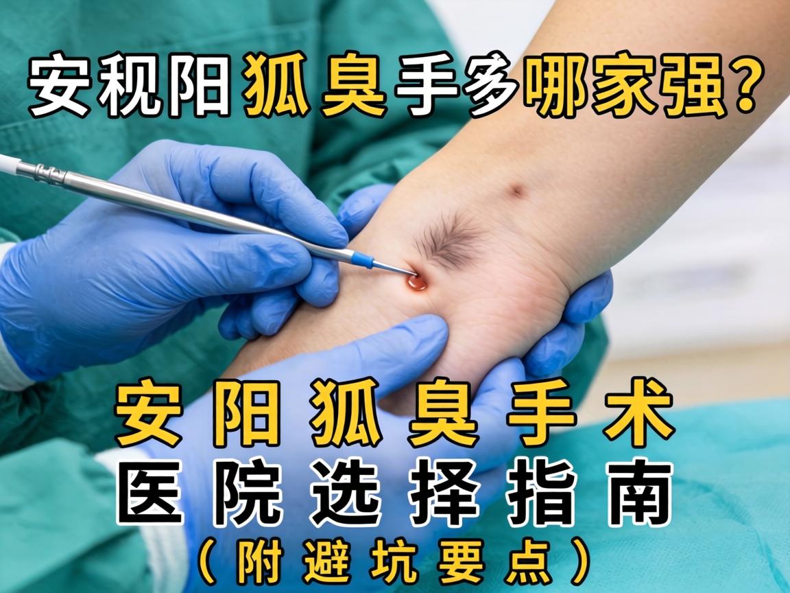 安阳狐臭手术哪家强？安阳狐臭手术医院选择指南（附避坑要点）