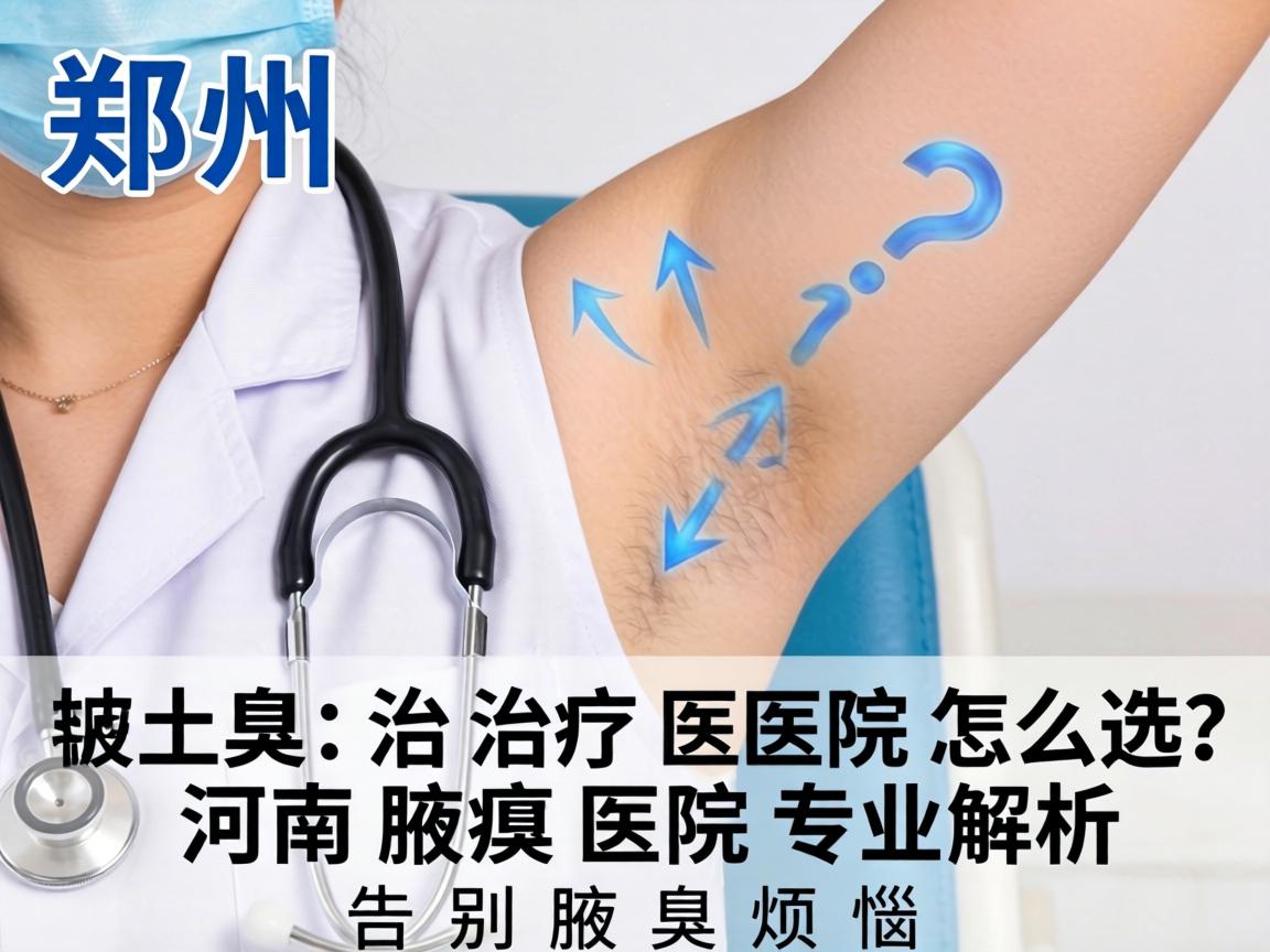郑州腋臭治疗医院怎么选?河南腋臭医院专业解析,告别腋臭烦恼 郑州腋臭治疗医院怎么选?河南腋臭医院专业解析,告别腋臭烦恼