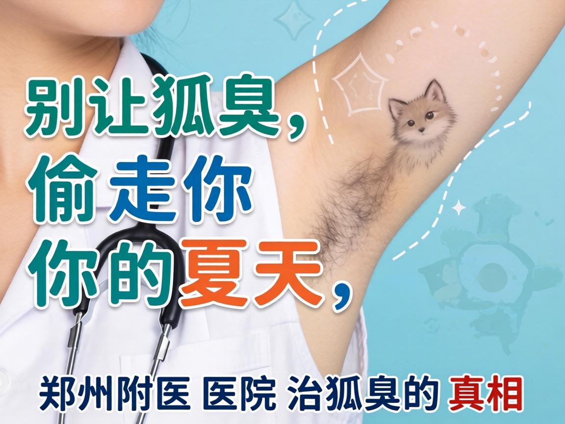 别让狐臭偷走你的夏天，郑州附医医院治狐臭的真相