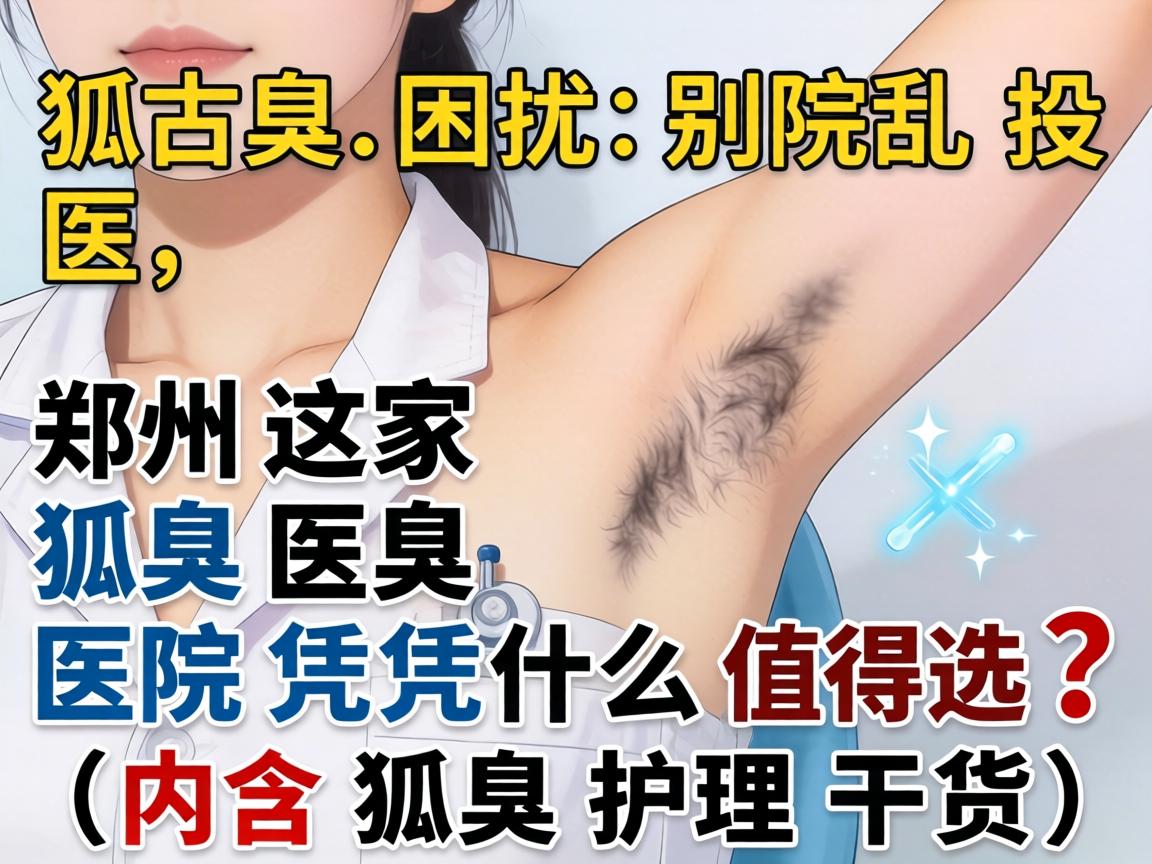 狐臭困扰别乱投医,郑州这家狐臭医院凭什么值得选?内含狐臭护理干货) 狐臭困扰别乱投医,郑州这家狐臭医院凭什么值得选?内含狐臭护理干货)