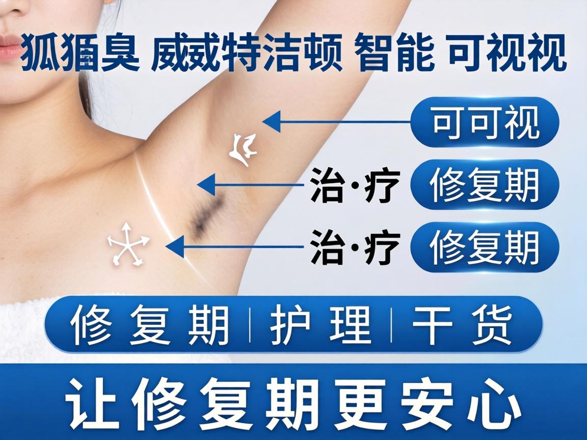 狐臭威特顿智能可视治疗修复期,修复期护理干货,让修复期更安心 狐臭威特顿智能可视治疗修复期,修复期护理干货,让修复期更安心